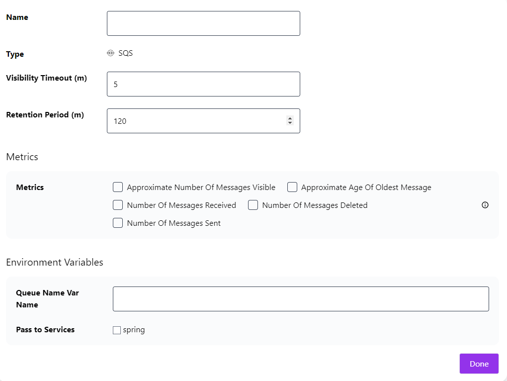 Datastore Configuration